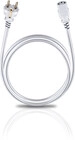 Powercord C 13 white 500 Universal-Netzkabel