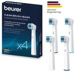 TB Clean 4x Aufsteckb&uuml;rsten