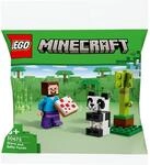 Steve mit Baby-Panda