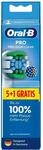 Pro Precision Clean Aufsteckb&uuml;rsten, 5 + 1 Gratis