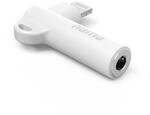 Aux-Adapter Lightning &ndash; 3,5-mm-Klinke-Buchse, 90&deg; Winkelstecker, Wei&szlig; (00201700)