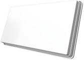 SlimSat SA 62, weiss Satellitenantenne mit Twin LNB