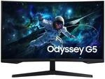 Odyssey G5 (G55C), Schwarz, 32 Zoll, Curved, WQHD, VA, 165 Hz, 1 ms Gaming-Monitor