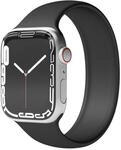 Watch Straps Solo Loop - Armband f&uuml;r Apple Watch, Gr. S, 40mm + 41mm + 42mm, Black