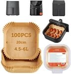 CLR-R601-NEU Backpapier f&uuml;r Hei&szlig;luftfritteuse