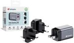 GNC-35 Universal GaN-Ladeger&auml;t, 35 W, USB-C, USB-A, Schwarz/Grau