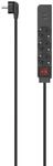 Steckdosenleiste, 3-fach, USB-A 17W, Schalter, 1,4 m, Schwarz (00223182)