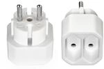 Steckdosenadapter 2-fach, 2x Euro-Steckdose, Doppelpack, Wei&szlig; (00223211)