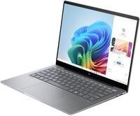 Notebook OmniBook X 14, Meteor Silver, Copilot+ PC, 14 Zoll, 2,2K, IPS, Snapdragon