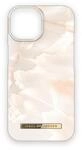 iPhone 15 Fashion Case Ros&eacute; Pearl Marble Handyh&uuml;lle