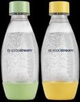 Kunststoffflasche FUSE gr&uuml;n/gelb 0,5L