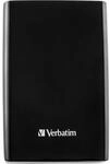 Store 'n' Go Slim Tragbare SSD, 1 TB, Schwarz