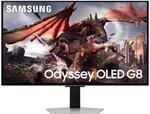 Gaming Monitor Odyssey OLED G80SD S32DG800SU, Silber/Schwarz, 32 Zoll, 4K, 240 Hz,