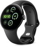 Pixel Watch 3, WiFi, 41 mm, Aluminiumgeh&auml;use Matte Black, Sportarmband Obsidian