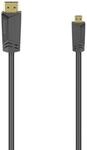 High Speed HDMI&trade;-Kabel, St. Typ A - St. Typ D (Micro), Ethernet, 1,5 m (00205016)