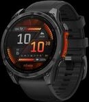 fenix 8 - 47 mm AMOLED Schwarz/Schiefergrau mit QuickFit-Silikon-Armband 22 mm