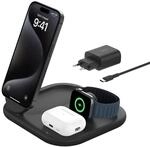 Boost Charge Magnetische, einklappbare, kabellose 3-in-1-Ladestation mit Qi2 (15 W),