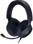 Kraken V4 X Kabelgebundenes Gaming-Headset, Schwarz