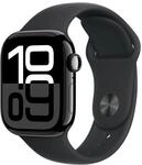 Watch Series 10 GPS, 42 mm Aluminiumgeh&auml;use Diamantschwarz, Sportarmband...