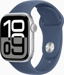 Apple 103430, Apple Watch Series 10 GPS + Cellular, 42 mm Aluminiumgeh&auml;use Silber,