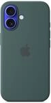 iPhone 16 Silikon Case mit MagSafe - Seegr&uuml;n