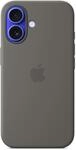 iPhone 16 Silikon Case mit MagSafe - Steingrau