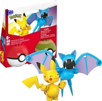 Mega 92832, Mega Pok&eacute;mon Pok&eacute; Ball Coll. (Coll. Of 3) - Pikachu And Zubat (Os)