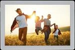 Smart Frame WiFi 106 Portable wei&szlig; Digitaler Bilderrahmen