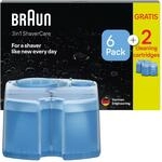 3in1 ShaverCare Reinigungskartuschen f&uuml;r Reinigungsstationen, 6+2 Gratis (8er Pack)