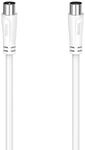 Antennen-Kabel, Koax-Stecker - Koax-Kupplung, 5,0 m, 90 dB (00205047)
