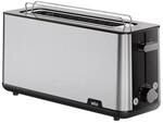 HT 1610 PurShine Schwarz Langschlitz-Toaster