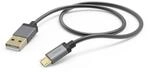 "Ladekabel ""Metall"", USB-A - Micro-USB, 1,5 m, Metallmantel, Anthrazit (00201549)"