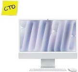 iMac 24 Silber CTO M4 8-Core CPU (512GB,Gigabit Ethernet,TID.Num.)