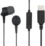 "Kopfh&ouml;rer ""Sea II"", In-Ear, Mikrofon, Kabelknickschutz, USB-C, Schwarz (00184192)