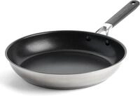 Bratpfanne 28 cm Edelstahl mit Antihaftbeschichtung