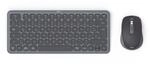 "Multi-Device-Tastatur-Maus-Set ""WKM-500"", kabellos, klein, SW, QWERTZ DE