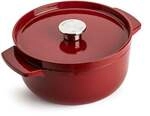 Br&auml;ter mit Deckel, rund, 3,3 l, 22 cm, Empire Rot