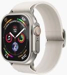Watch Strap - Classic Nylon Loop - Armband f&uuml;r Apple Watch 40 / 41 / 42 mm, Cream