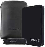 2,5 Zoll Memory Drive Bonuspack, 2TB Externe Festplatte + 64GB USB Stick