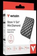 Store 'n' Go Mini Diamond SSD 1 TB, Schwarz