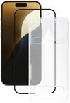 Full Screen Displayschutzglas f&uuml;r iPhone 16 Pro Max, Easy Applikator Installation