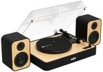 REVOLUTION Bluetooth + 2 Regallautsprecher Plattenspieler