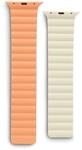 "Magnetarmband ""Fantastic Feel"" f&uuml;r Apple Watch 42/44/45/49mm, Orange/Beige