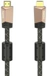 Premium HDMI&trade;-Kabel mit Ethernet, Stecker - Stecker, Ferrit, Metall, 1,5 m