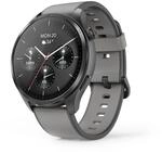 "Smartwatch ""9000"", GPS, Musikspeicher, AMOLED 1,43"", wasserdicht, Anthr.