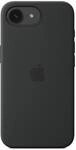iPhone 16e Silikon Case - Schwarz Handyh&uuml;lle