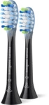 HX9042/88 Sonicare Premium Plaque Defence, 2er, Schwarz Aufsteckb&uuml;rsten