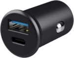 Maxo Schnelles 38-W-PD-Autoladeger&auml;t, USB-A + USB-C, Schwarz