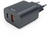Schnellladeger&auml;t, 1x USB-C, 1x USB-A, PD, 20 W, Anthrazit (00086441)