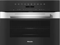 H 7240 BM Kompakt-Backofen mit Mikrowelle Edelstahl/CleanSteel
